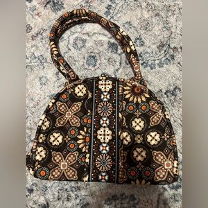 Brown Vera Bradley shoulder bag
